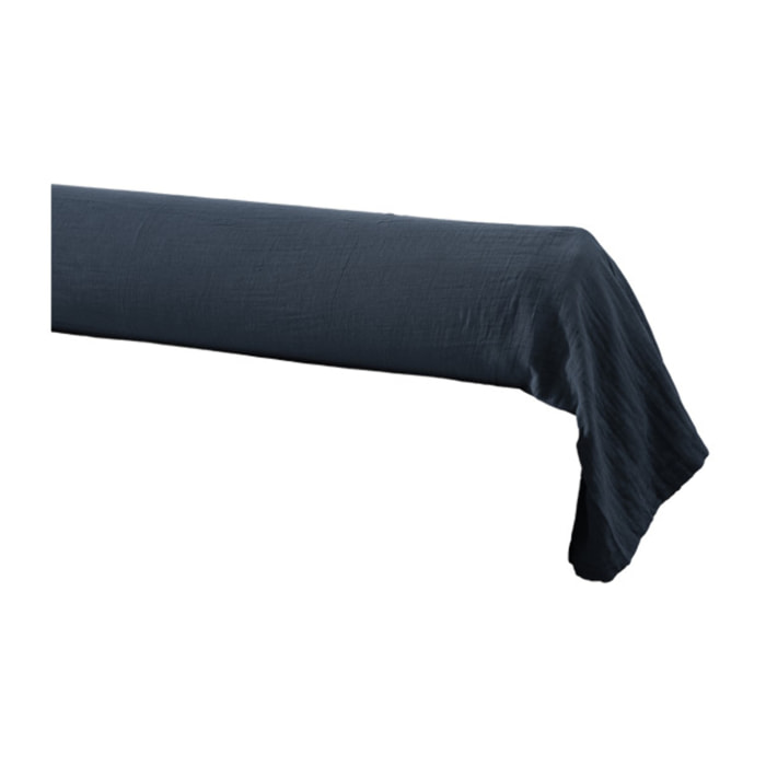 Housse de traversin en gaze de coton 85 x 185 cm - GAIA