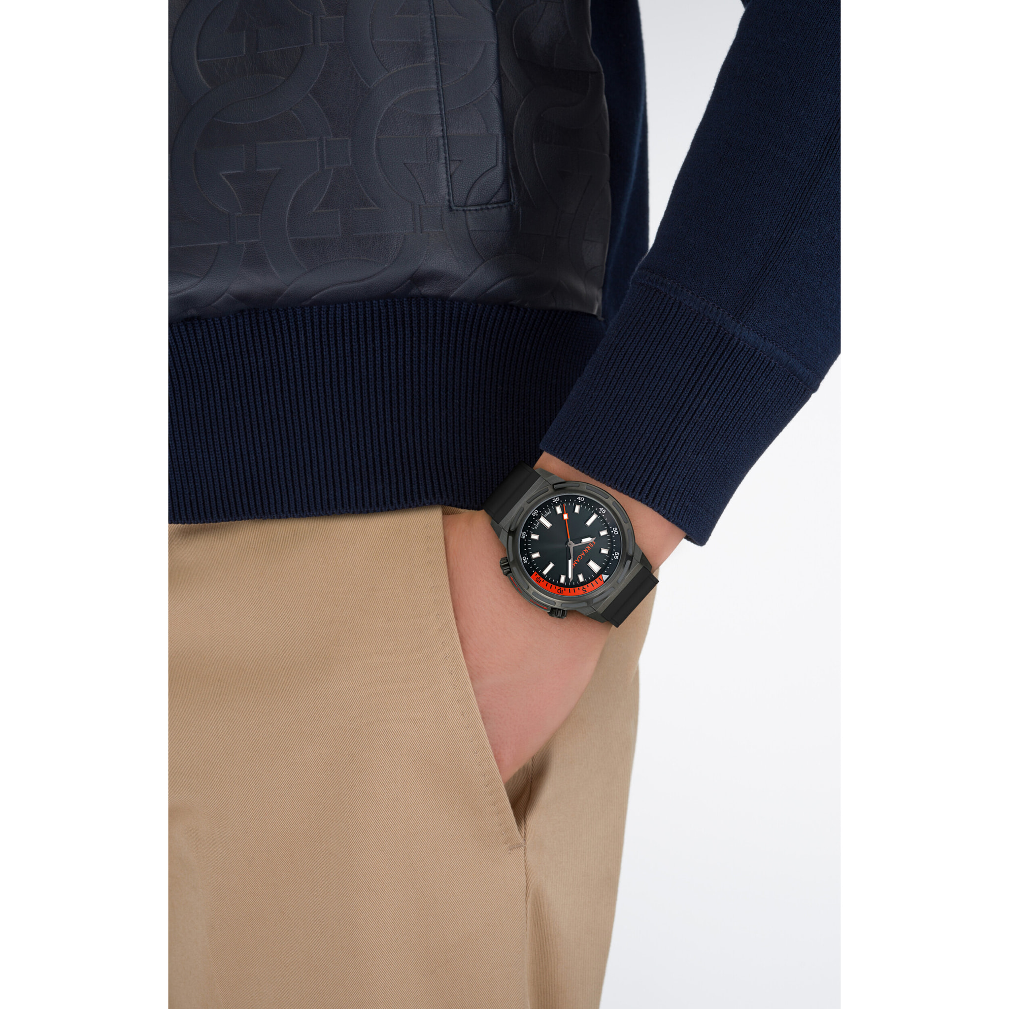 Ferragamo Reloj Analógico De Cuarzo Ja-Gen Z-Fw