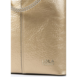 Borsa shopper metallizzata