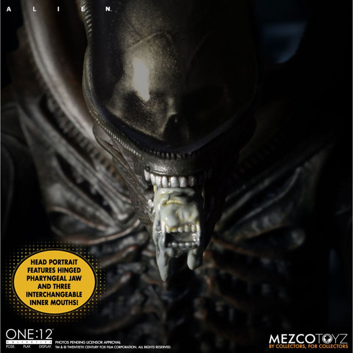 Alien Action Figura 1/12 Alien 18 Cm Mezco Toys