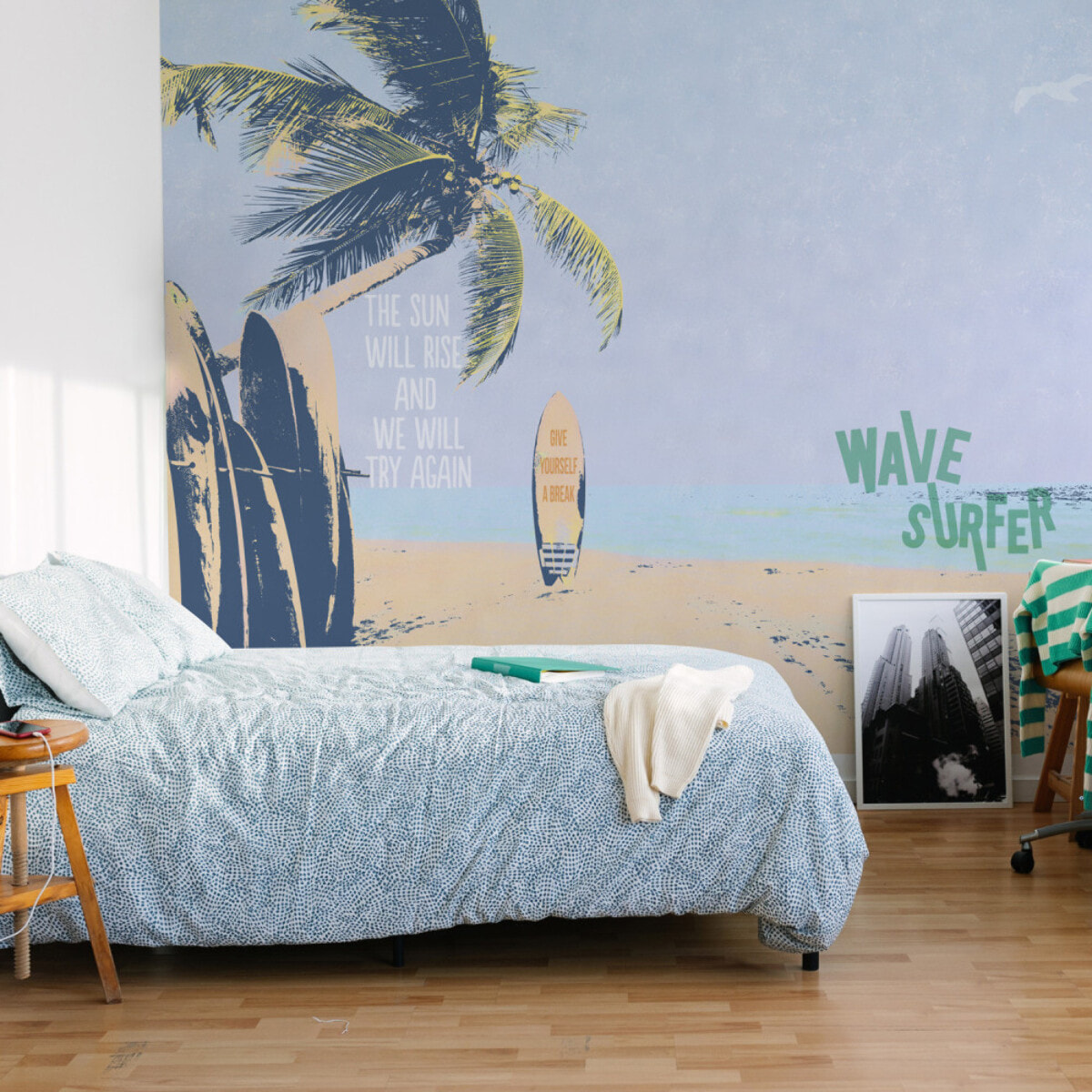 Papier peint panoramique Wave Surfer XL