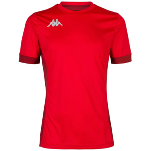 Kappa - Camisetas de juego Hombre Rojo - Kappa4Football Dervio
