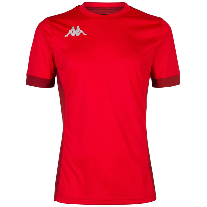 Kappa - Camisetas de juego Hombre Rojo - Kappa4Football Dervio