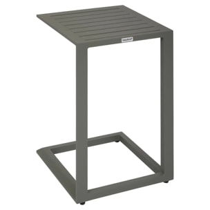 Table d'appoint de jardin Evasion 38x38cm vert laurier