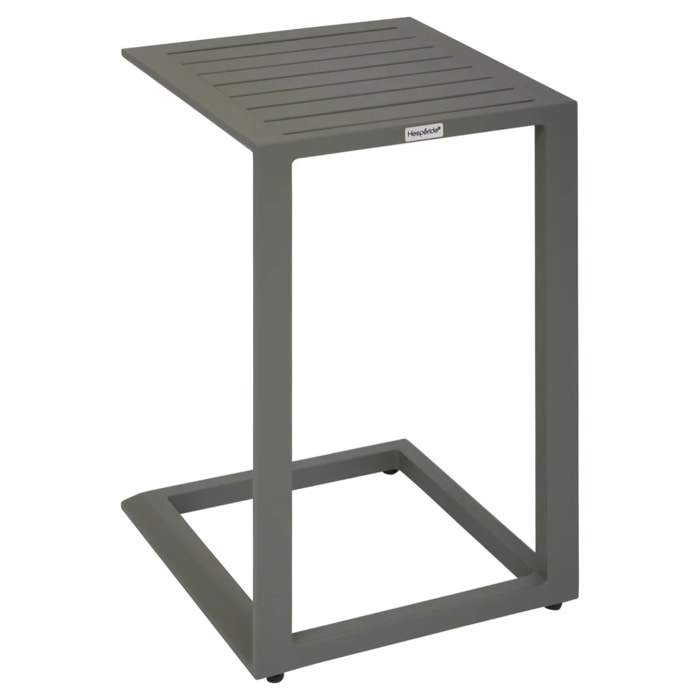 Table d'appoint de jardin Evasion 38x38cm vert laurier