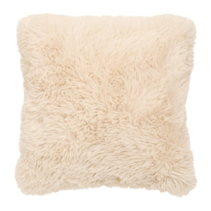 Coussin Duvia carré 40x40cm beige