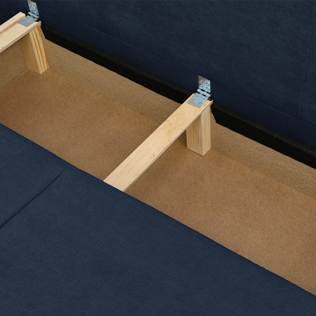 Canapé convertible 3 places en tissu chenille - LARIA
