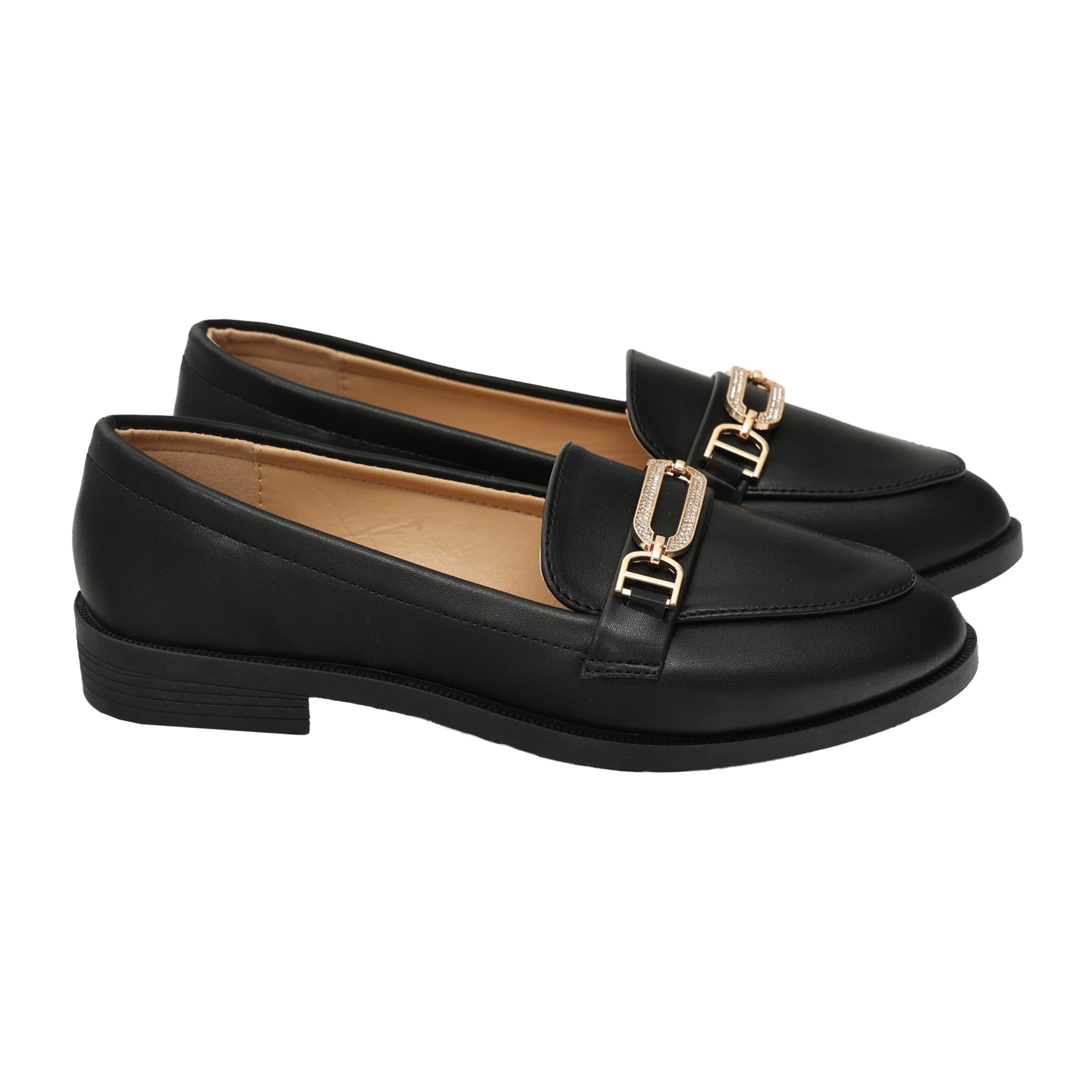 Mocassini con accessorio - tacco 2,5 cm