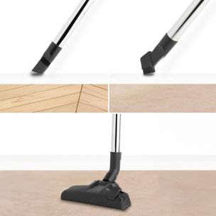 Aspirador ciclonico sin bolsa STC48 H.Koeni, con cepillo 2 en 1, filtro hepa 12, 700W