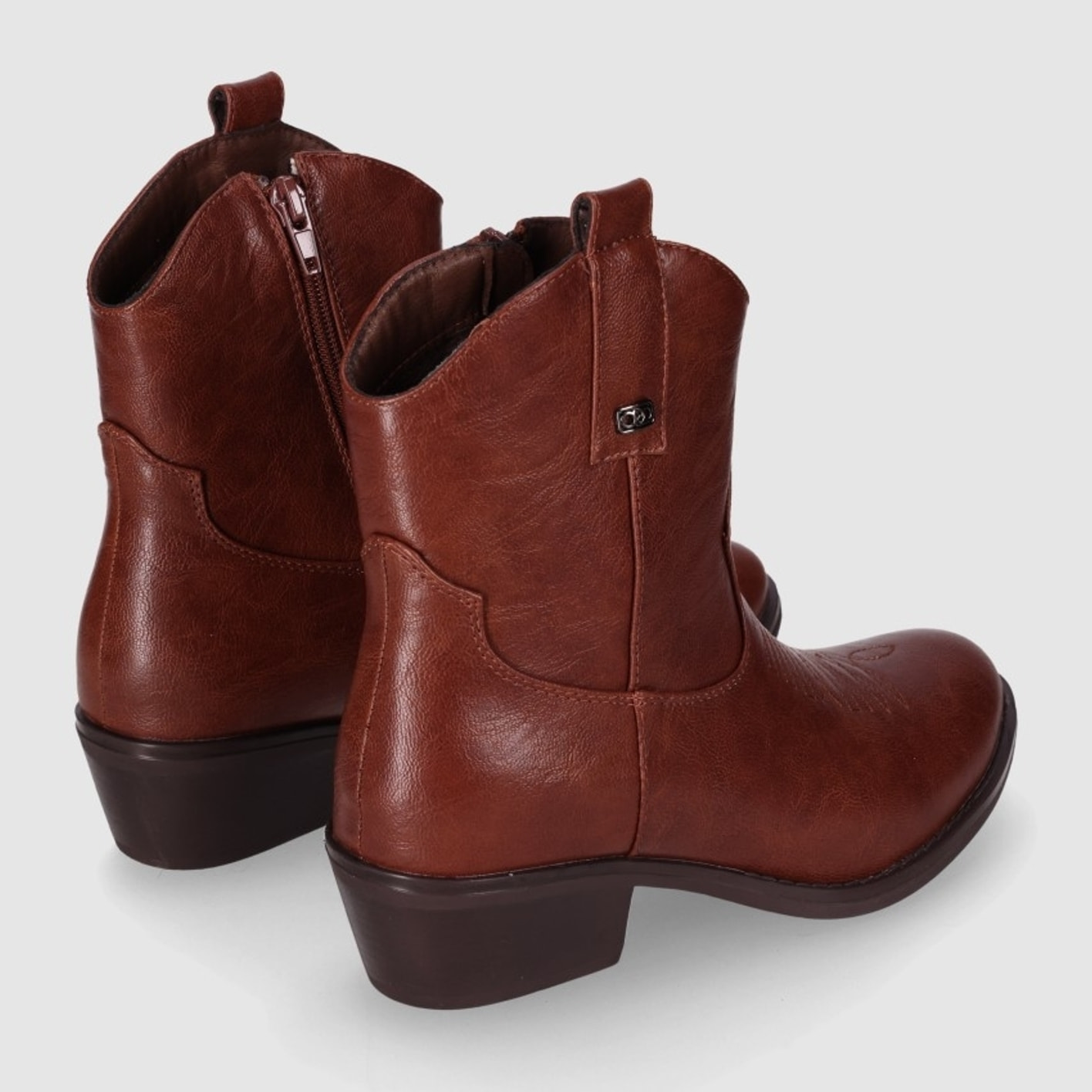 Botines - Cuero - Tacón: 5 cm