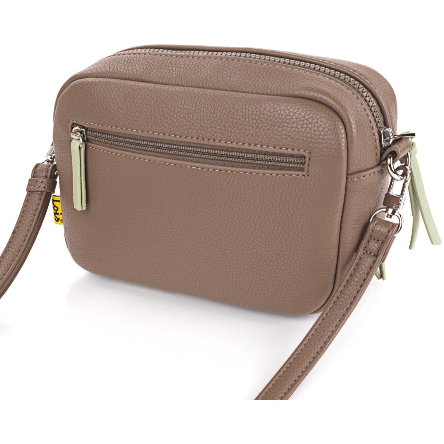 Bolso Bandolera Mujer Sint/Pu Lois Crandell Taupe