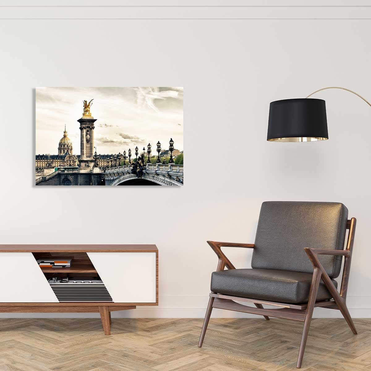 Tableau paris pont alexandre iii Tableau alu Dibond