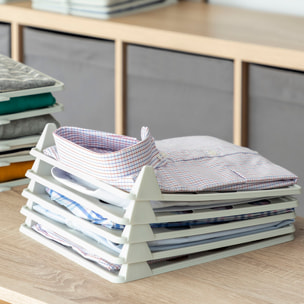 Set de Bandejas Organizadoras para Ropa Clorack InnovaGoods