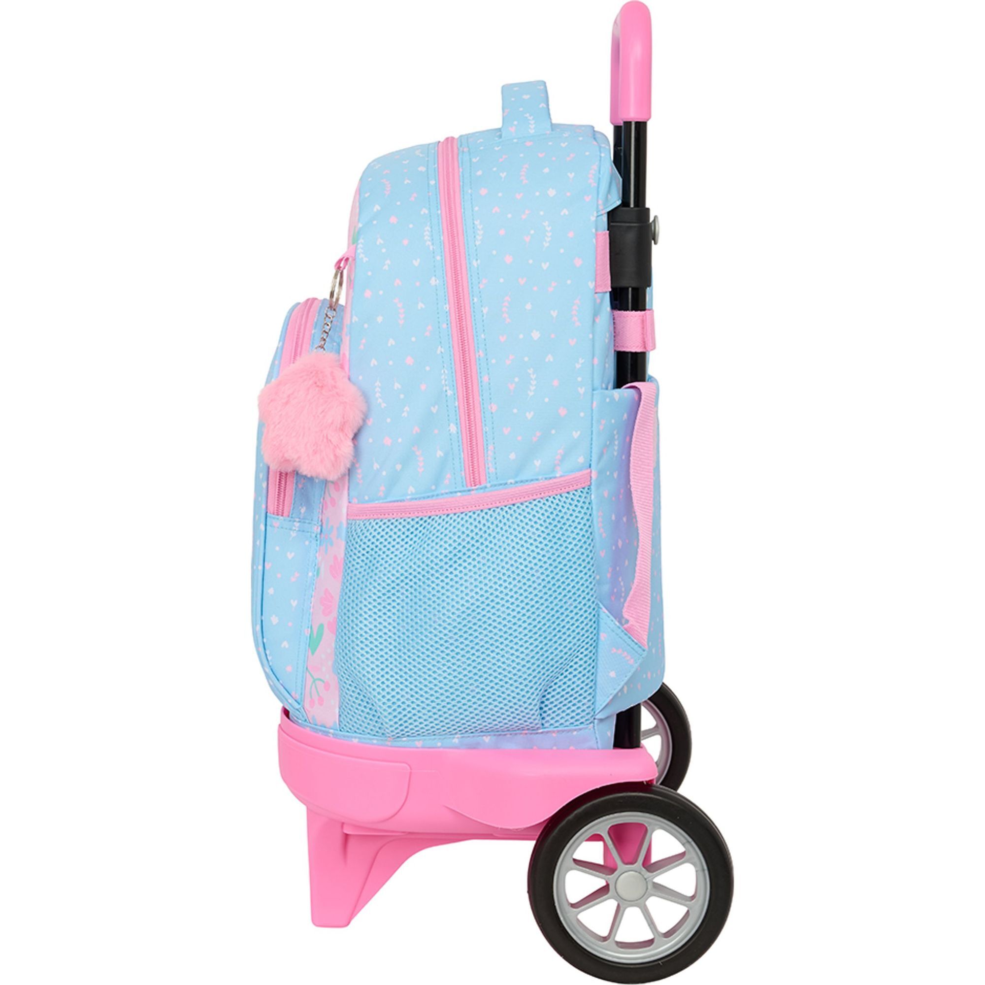 Mochila gde. c/ruedas compact evol. ext. blackfit8 "smile"