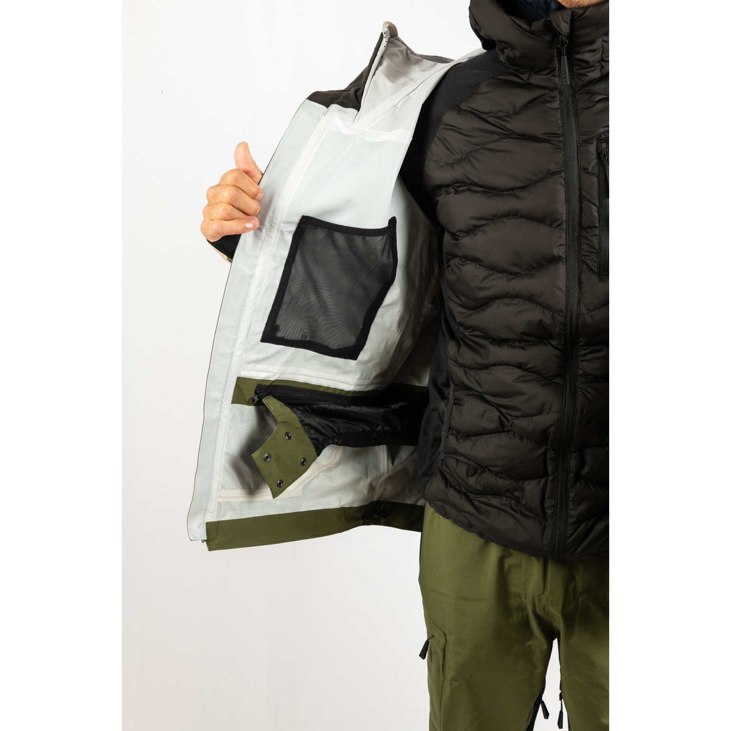 Chaqueta para hombre ECOON ECOExplorer Jacket Men - Caqui / Beige
