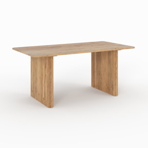Table rectangulaire en bois d'acacia 6 personnes - Andrea