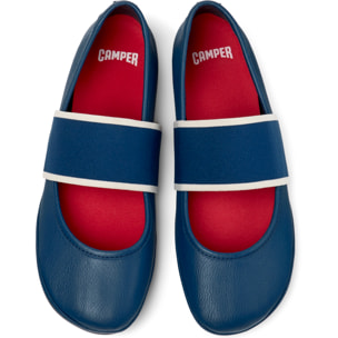 Bailarinas - CAMPER Right Nina - Azul - Cuero liso