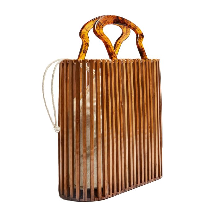 Zoppola bolso de mano en metacrilato.