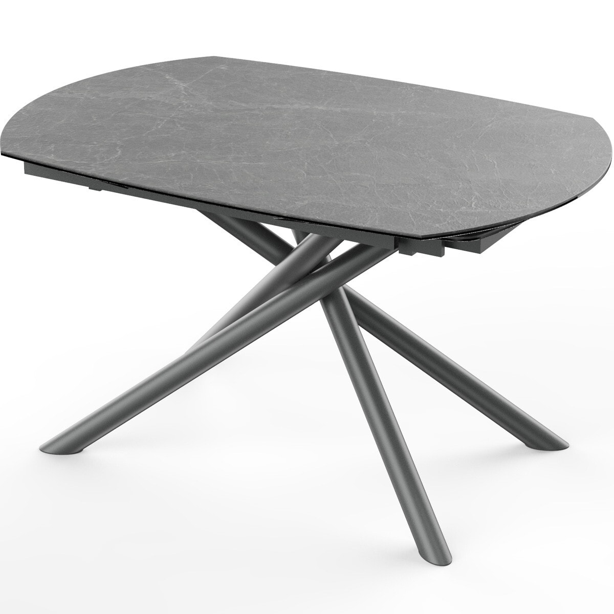 Table à manger extensible 6/8 couverts en céramique - DISKO