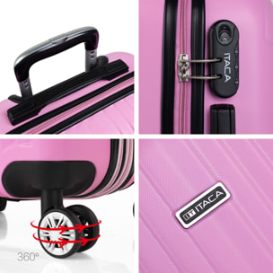 Maleta Itaca Sevron Set 2 Unidades Rosa
