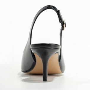 ZAPATOS DE SALÓN BURDEOS KLINIC-BI