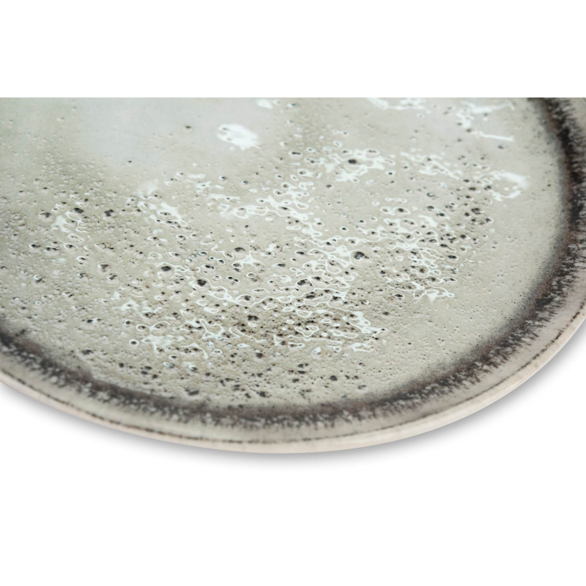 Servizio piatti 12 pezzi Excelsa Afrodite, ceramica, effetto reattivo, multicolore