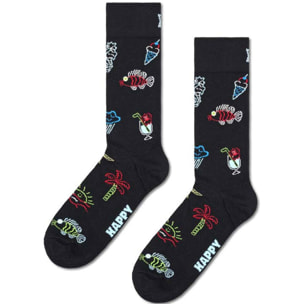 Calcetines summer lo-fi negro