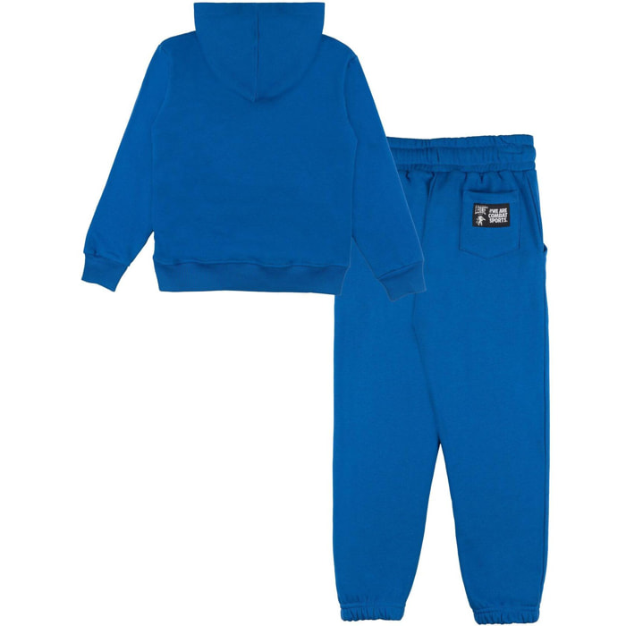 Chándal de invierno con capucha y estilo callejero Leone 1947 para niños