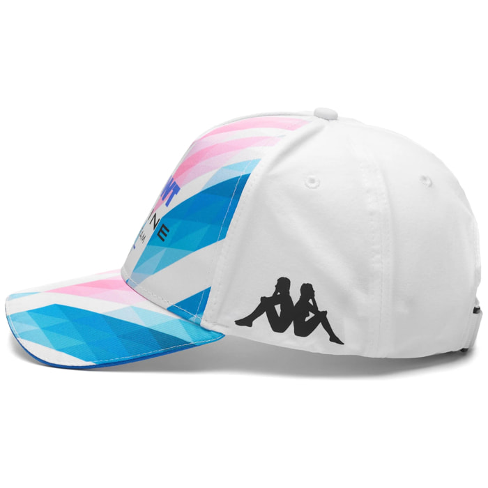 Cappelli Kappa Uomo Donna Adoc Alpine F1 Bianco