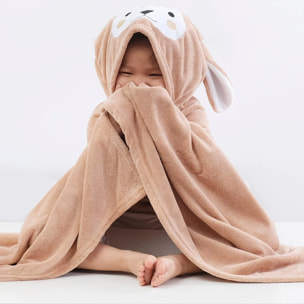 Asciugamano per bambini dal design coniglietto.