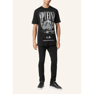 PHILIPP PLEIN T-Shirt Round Neck RACING
