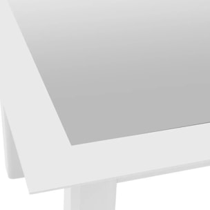 Table de jardin extensible Allure Gris & Blanc