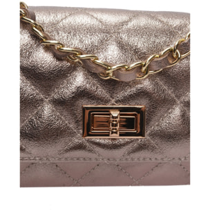 Borsa a spalla Anna Luchini Giallo