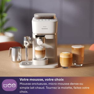 Machine à expresso PHILIPS Baristina Latte BAR400/00 - Blanc