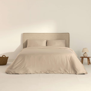 Housse de couette en satin 157 fils Cement