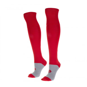 Calza Calcio Lotto Rosso