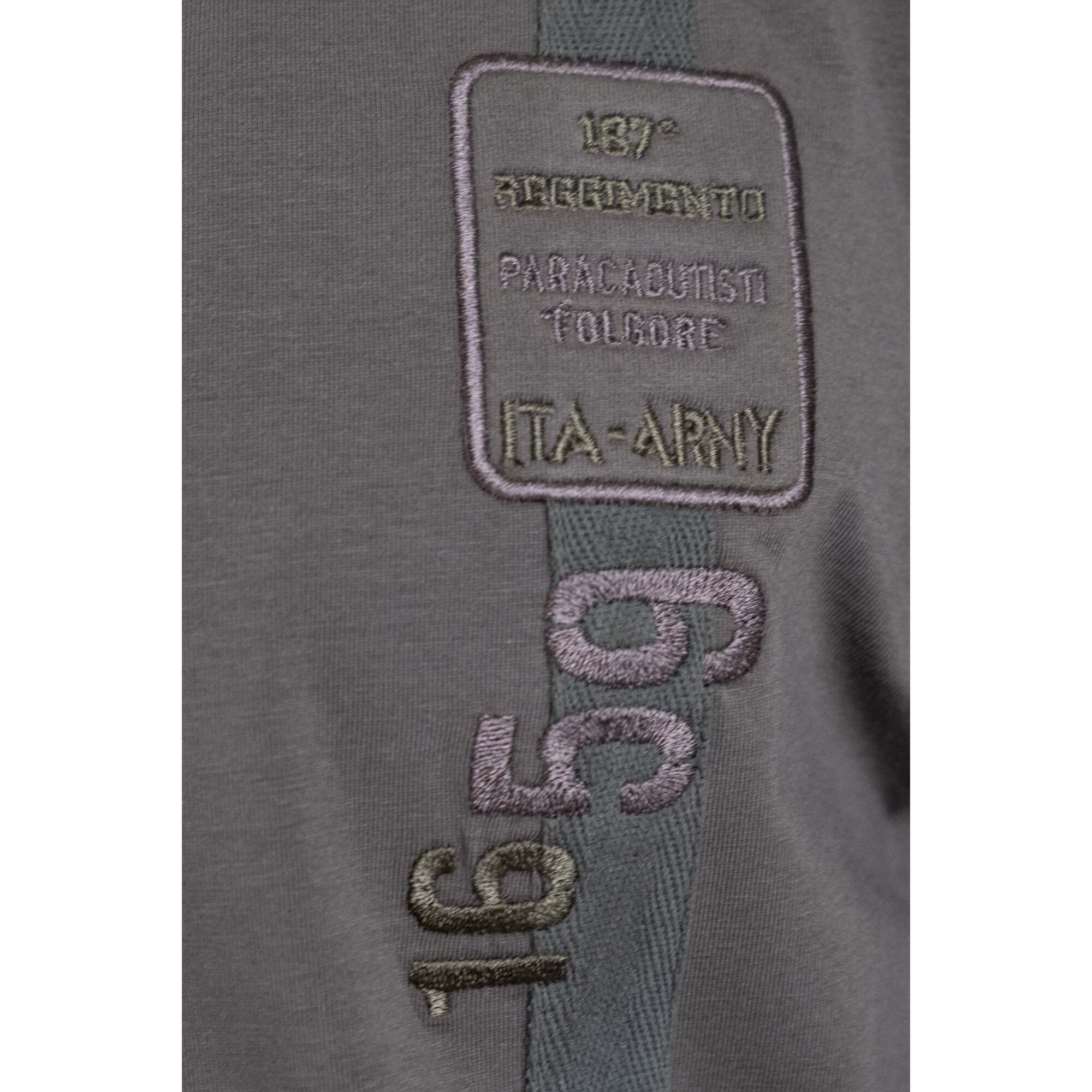 T-shirt Uomo W4F721 Esercito