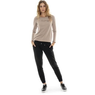 Pantalón de mujer de invierno con puños "Relaxed"