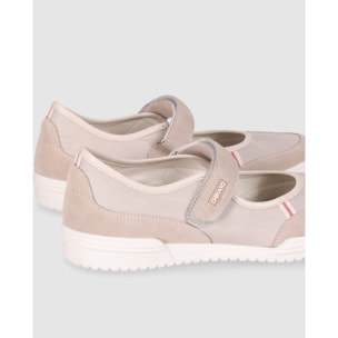 Zapatos de Tejido - Arena - Tacón: 1 cm
