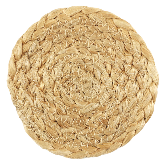 Dessous De Verre Jute 10cm X4