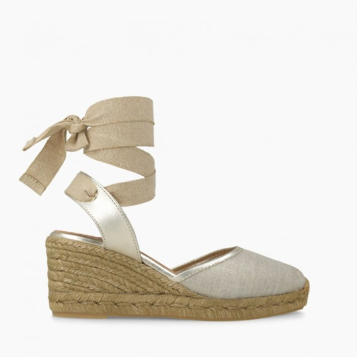 ALPARGATAS DORADAS CORELI