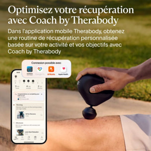 Pistolet de massage THERABODY Mini 3.0 Noir