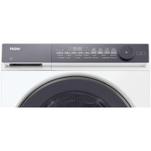 Lave linge séchant hublot HAIER HWD80BP14367TUFR - 8/5 kg - 1400 tr/min - Classe D - Moteur Inverter - Connecté
