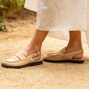 Zapatos N5872 NOBUCK LAVADO BLACK/ ARENISCA color Black