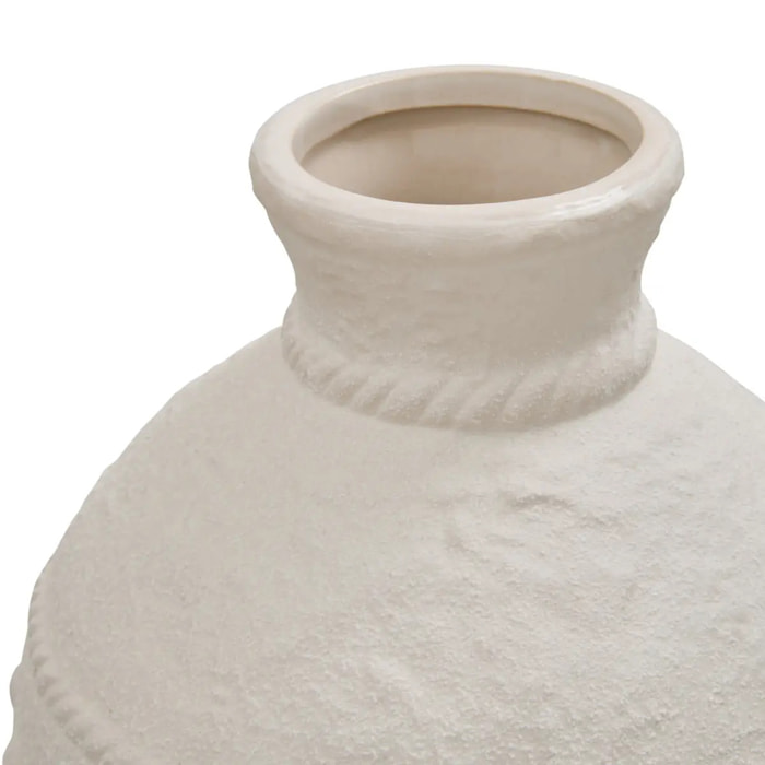 Vase Lewis H.20,5cm blanc