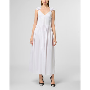 PHILIPP PLEIN Long Dress Roses