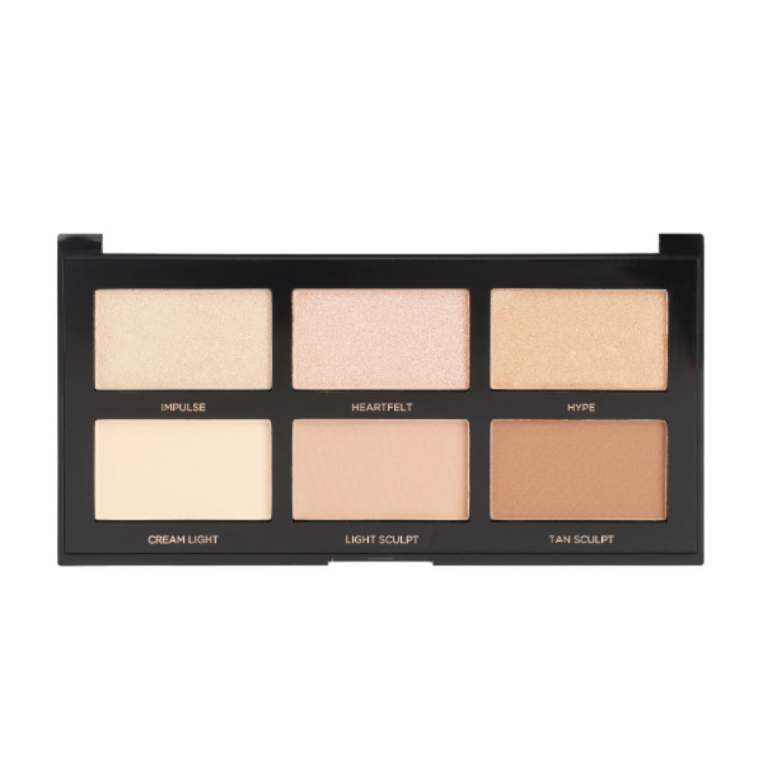 Palette Highlight & Contour I - Teint 6 Couleurs