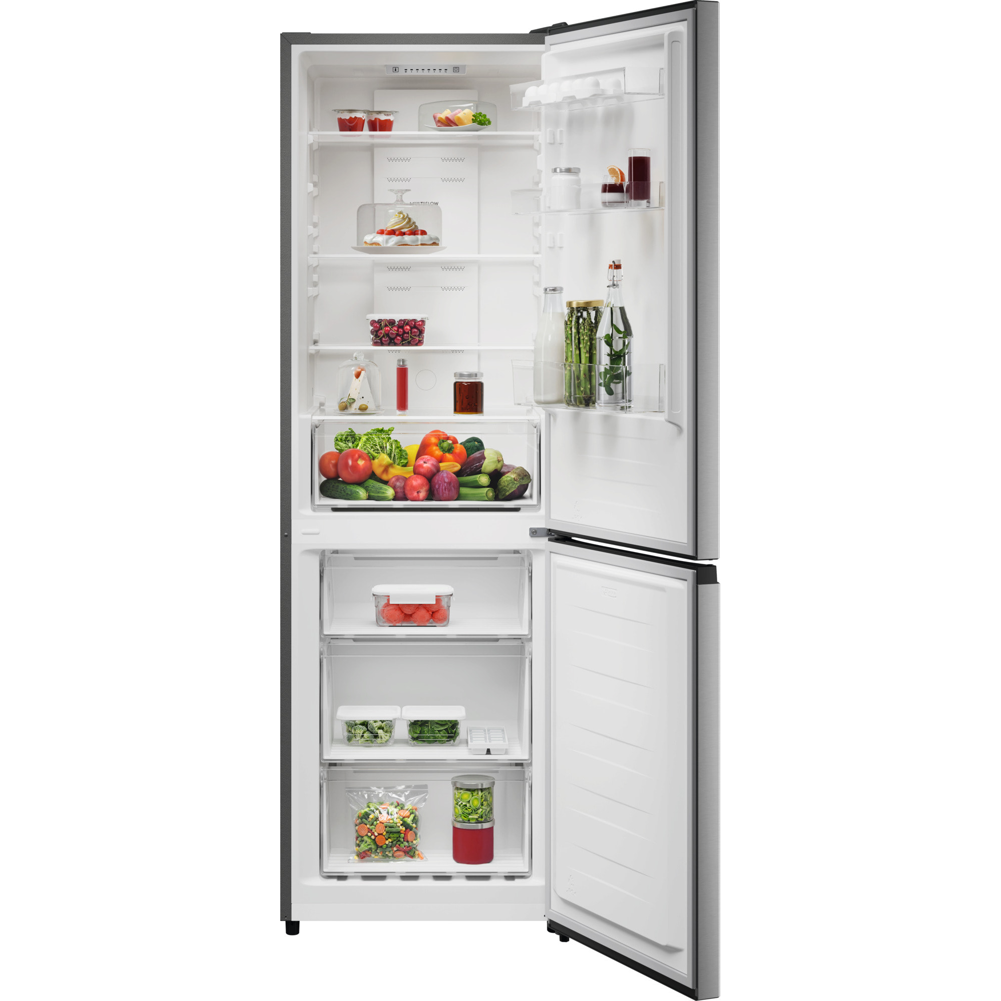 AEG Frigorífico combi de libre instalación Serie 6000 TwinTech® Total No Frost de 186 cm ORC6M301CV