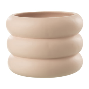 J-Line cache-pot Anneau - ciment - beige - large - Ø 23 cm