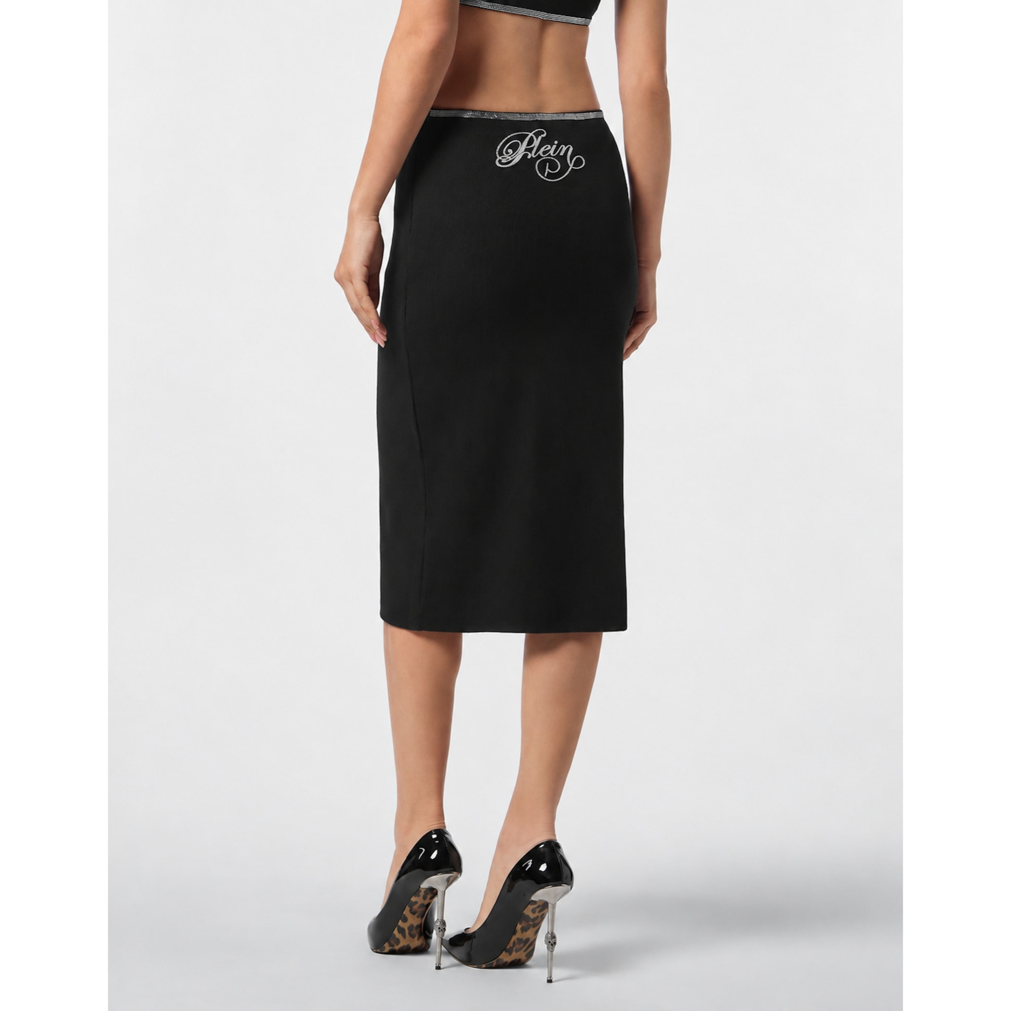 PHILIPP PLEIN Gonna lunga SIGNATURE
